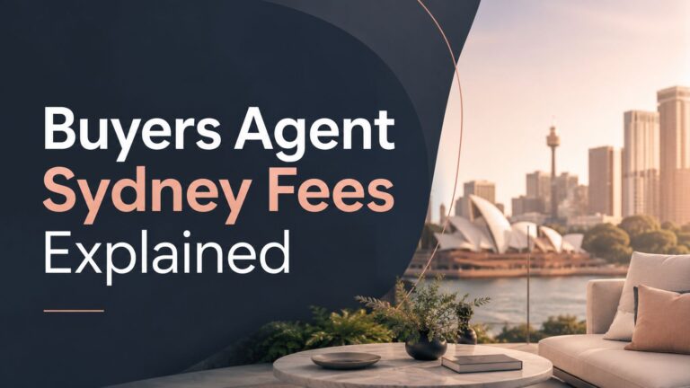 Buyers Agent Sydney Fees Explained
