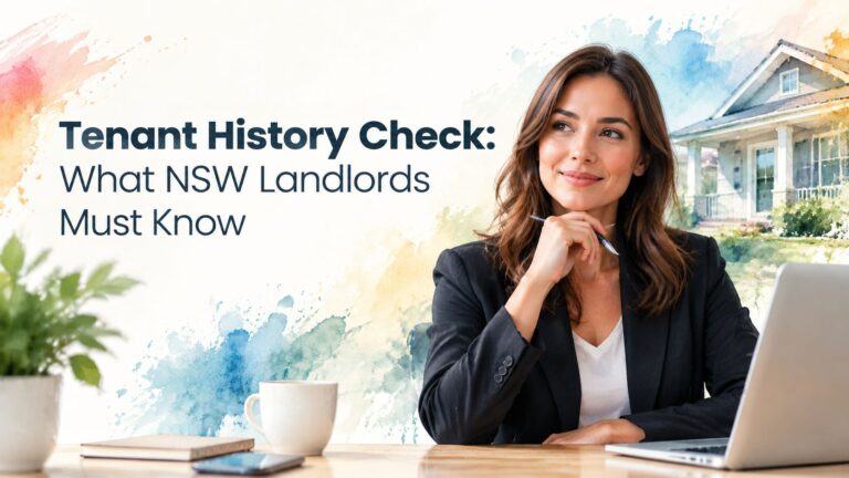 Tenant History Check: What NSW Landlords Must Know
